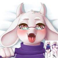 Furry Orcus Dakimakura Anime Toriel (Undertale) ปลอกหมอนพิมพ์สองด้าน