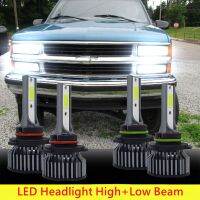 New ไฟสปอตไลท์ Led สําหรับ Chevy K1500 1990-1999 ชุดละ 4 ชิ้น