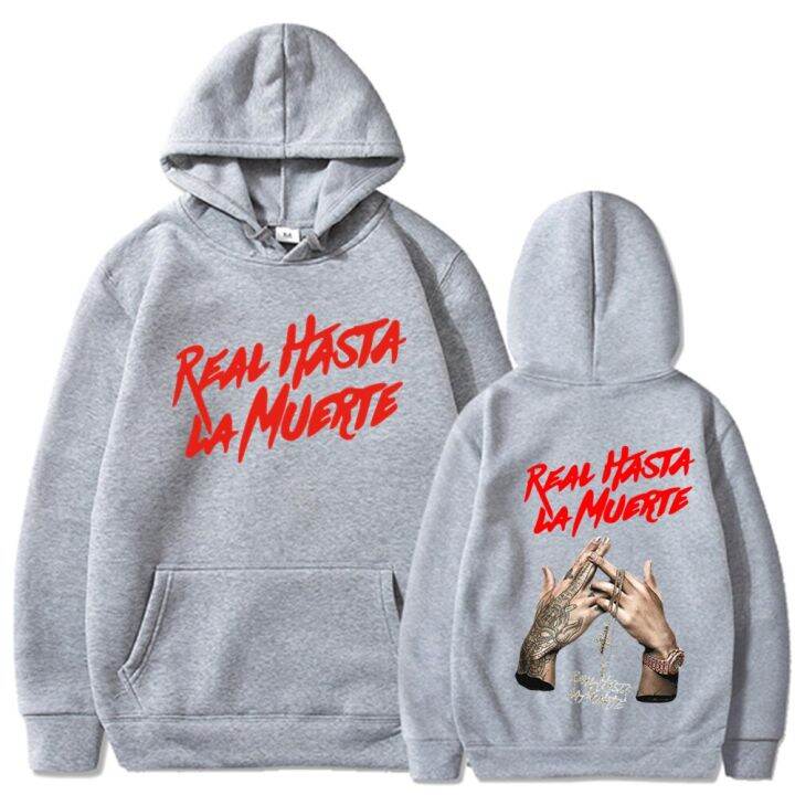 anuel-aa-hoodie-cetak-mantelเสื้อกันหนาวnyata-hasta-la-muerteเครื่องแต่งกายolahraga-kasual-pria-wanita-pakaianอะนิเมะpullover-hoodie