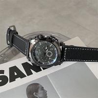 Hot Seller Mechanical sense three-eyed personality trendy mens watch high-value handsome cool super large dial student party domineering quartz