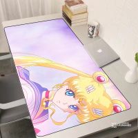 Sailor Moon Mouse Pad Gamer Mause เกมมิ่ง Pad พีซี Pad แป้นพิมพ์แล็ปท็อป Mausepad Laptop Pad