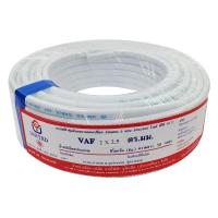 สายไฟ VAF UNITED 2x2.5 ตร.มม. 30 ม. สีขาวVAF ELECTRIC WIRE UNITED 2X2.5SQ.MM 30M WHITE **ด่วน สินค้าเหลือไม่เยอะ**