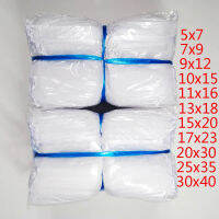 1000Pcs สีขาว Organza กระเป๋างานแต่งงานโปรดปรานของขวัญกระเป๋ากล่องเด็กวันเกิดคริสต์มาส Organza ของขวัญเครื่องประดับบรรจุภัณฑ์กระเป๋า Pouch