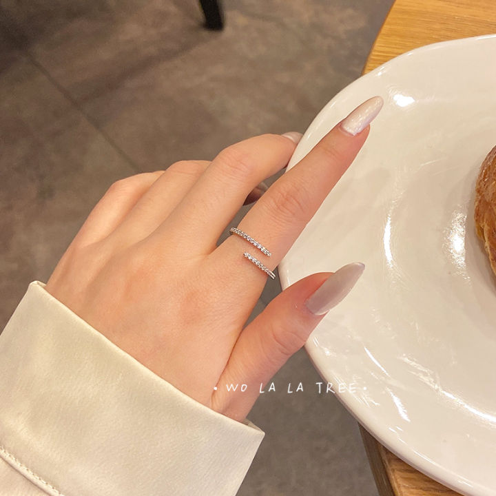 แหวน-แหวนทอง-แหวนแฟชั่น-แหวนเกาหลี-แหวนสวมนิ้วเครื่องประดับแฟชั่น-hao-stone-open