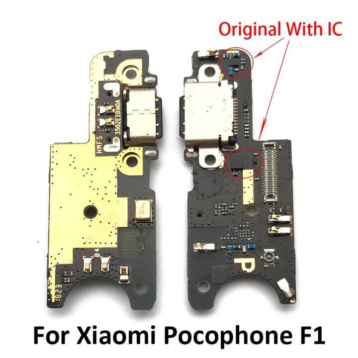 ของแท้เหมาะสำหรับ-xiaomi-mi-poco-f1-f3-f2-f4-m3-x3-m4-pro-4g-5g-ตัวเชื่อมต่อแท่นเครื่องชาร์จ-usb-บอร์ดไมโครโฟนงอชาร์จพอร์ต