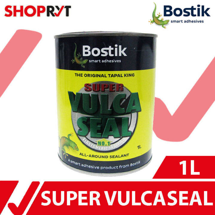 BOSTIK Vulcaseal Elastomeric Waterproofing Sealant 1L Can Ready to
