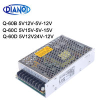 คุณภาพสูง Q-60C Quad เอาท์พุทสลับแหล่งจ่ายไฟไดร์เวอร์หม้อแปลง 5V15V-5V-15V 5V12V-5V-12V Q-60D Ac Dc Converter