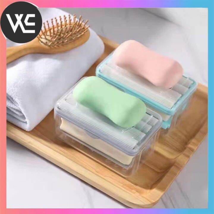WE Bar Soap Holder 2 In 1 Soap Dishes With Drain Holes and Spring