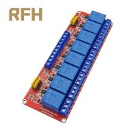 【✲High Quality✲】 qiwu8484716259 รีเลย์โมดูลบอร์ด1 2 4 8ช่อง5V 12V ตัวป้องกันพร้อมออปโตคัปเปลอร์รองรับทริกเกอร์ระดับโมดูลสูงและต่ำสำหรับ Arduino