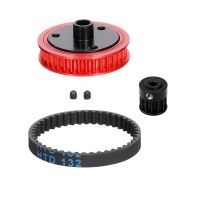 3.2/5.0 Belt Drive Transmission Gears System for 1/10 RC Car Crawler Axial SCX10 &amp; SCX10 II 90046 Upgrade DIY Parts Electrical Circuitry Parts