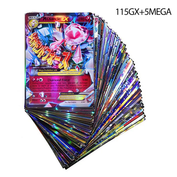 Pokémon Cards, Pokemon GX Collectible Cards, Packs Of 120 Pokémon Cards ...