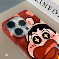 เคส iphone เคสโทรศัพท์มือถือ Crayon Shinchan Apple 13pro iPhone 14 ฟิล์ม 12 สูงสุดเคลือบ 11 ใหม่ xr หญิง 78 บวก