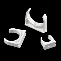 20/25/32/40/50mm Pipe Clamps Garden Holder U Plastic PPR Lock Tube 5 Pcs Clamp Code