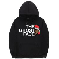 Limited The Ghost Face Graphic Hoodie Mens Cotton Hooded Sweatshirt Men Fashion Rapper Hip Hop Oversized Hoodies Size XS-4XL