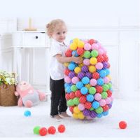 【CC】 50Pcs Baby Plastic Balls Pool for Kids Games Swim Pit With Basketball Hoop Outdoors Tents