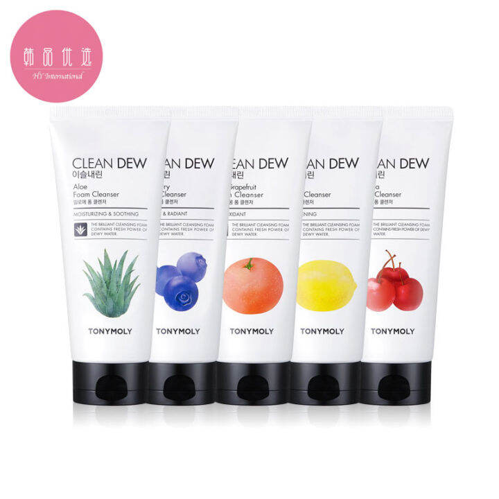 [TonyMoly] Clean Dew Foam Cleanser 180mL Lazada PH