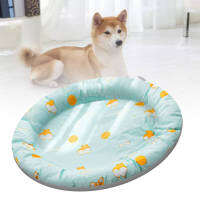 Pet Cooling Bed รูปแบบน่ารักสบายระบายอากาศได้ Self Cooling Pet Sleeping Pad สำหรับแมวสุนัข