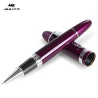 JINHAO 159 High Quality Rollerball Pen Metal Silver Purple Colourful Spin Ball Pens School&amp;office Writing Supplies Stationery Pens