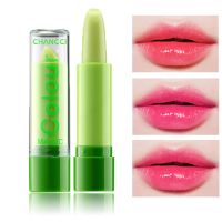 Natürliche Feuchtigkeits Lip Balm Temperatur Ändern Lip Gloss Dauerhafte Natürliche Rosa Lippenstift Nährende Schutzhülle Lip Make Up Pflege