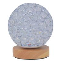 1Set Crystal Lampshade Round Hollow Shadow Shade Outdoor Camping Lamp Shade Nightlight