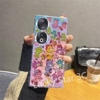 เคสสำหรับ นิ่มลายหมีการ์ตูนหลากสีแบบใหม่ Honor 90 Lite 70 50 Lite X9a ฝาหลัง X9 X7a X8a X8 X7 X6 X5 4G 5G เคส Phone Case การป้องกันการตก TPU เคสโทรศัพท์โทรศัพท์รวมทุกอย่าง