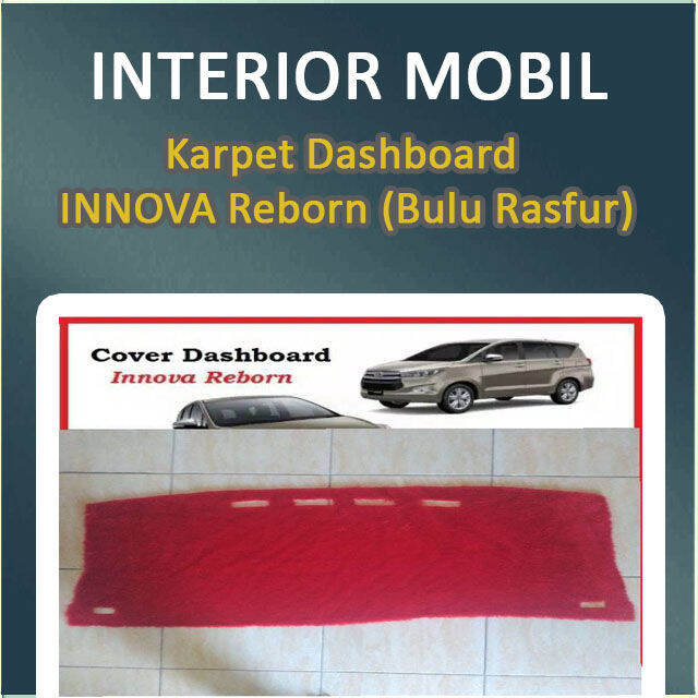 Cover Dashboard Mobil INNOVA Reborn (Bulu Rasfur) Lazada Indonesia