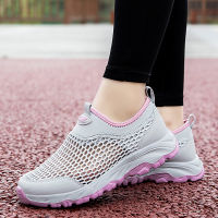 Women Running Shoes 2021 Mesh Air Cushion Sneakers Soft Comfortable Jogging Men Lightweight OutdoorHiking Water Flats