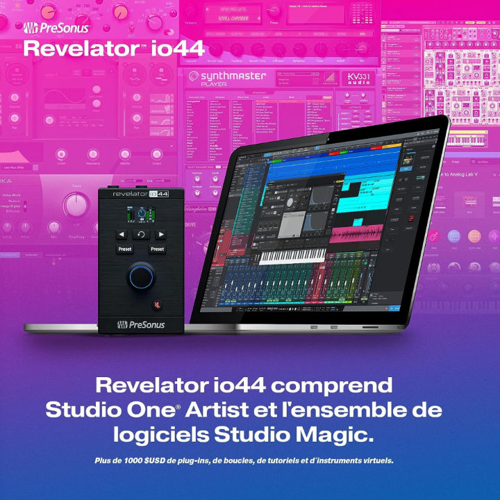 presonus-revelator-io44-usb-c-audio-interface-for-music-production-and-streaming-with-built-in-mixer-and-easy-to-use-effects-presets-plus-studio-one-daw-recording-software-revelator-io44-usb-c-interfa