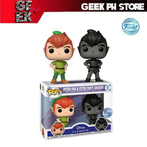 Funko Pop Disney Peter Pan Pack Peter Pan W Shadow Special Edition