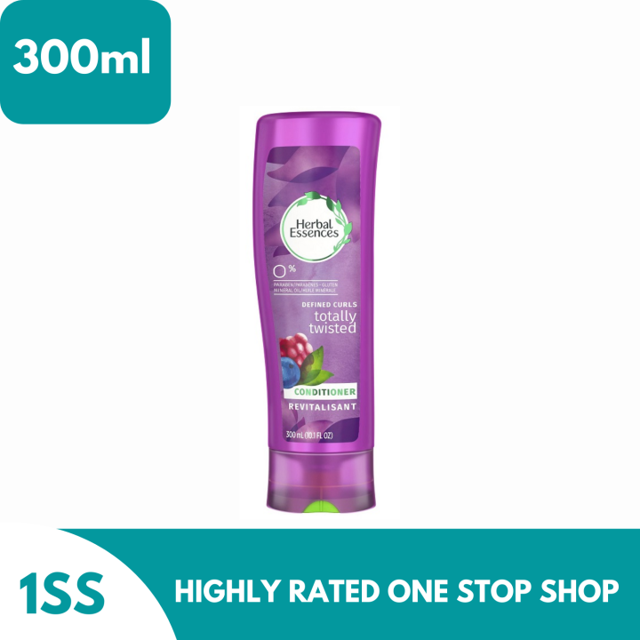 Herbal Essences Totally Twisted Curly Hair Conditioner with Wild Berry