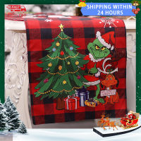 【Cw】Grinch Christmas Navidad Christmas Table Decoration Table Runner Natal Noel Christmas Decoration For Home Xmas Gift New Ye URA ！