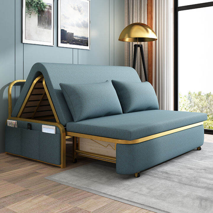 666 Sofa Bed Foldable with Storage Dualuse Modern Simple Sofa Small