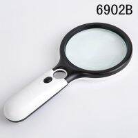 High-definition magnifying glass for the elderly reading scientific observation jewelry appraisal watch repair hand-held portable light 1000 times 【BYUE】