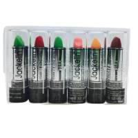 Jackelin magic color lip ลิปสติกเปลี่ยนสี คละสี 1แพ็ค/6แท่ง (1 แพ็ค)