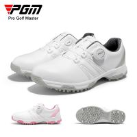 PGM Women Golf Shoes Waterproof Anti-skid Womens Light Weight Soft Breathable Sneakers Ladies Knob Strap Sports Shoes XZ283