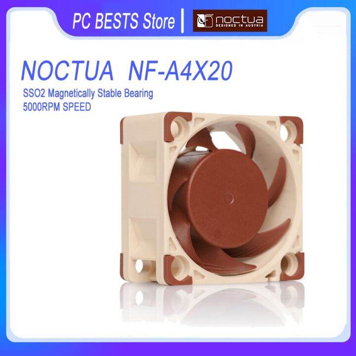 Noctua NF-A4x20 40Mm CPU Cooler Fan 12V 5V PWM/FLX Cooling Fan Chassis ...