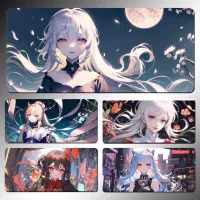 [700 * 300] Cute Anime Ai Two-Dimensional Game Mouse Pad Super Large Gaming Custom Keyboard Pad Computer Desk Pad Men Women