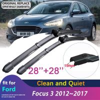 ใบพัดไม้เช็ดรถสำหรับ Ford Focus 3 2012 ~ 2017 MK3 2013 2014 2015 2016ของเล่นเด็กบาจากระจกบังลมสติกเกอร์อุปกรณ์เสริมกระจกหน้ารถ