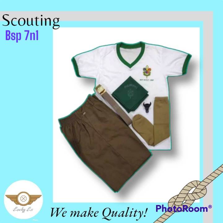 LIANCO'S NEW UNIFORM BOYS SCOUTING TYPE B BSP SET | Lazada PH