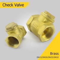 1/2 3/4 1 Brass Horizontal Check Valve BSP Female Thread Swing Valve DN15 DN20 DN25 Non-return