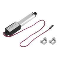 Electric Mini Linear Actuator Stroke, 64N/14.4Lb, Speed 0.6Inch/S Mini Waterproof Motion Actuator Small 12 V DC