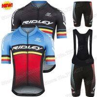 ZZOOI 2022 Ridley Rincon Cycling Jersey Set Men Cycling Clothing Summer Road Bike Suit Bicycle Bib Shorts MTB Ropa Ciclismo Maillot