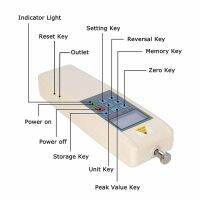 2022 NEW Force Gauge Test Tool 0.01N/0.001kg/0.001lbs 1300g 273x182x70mm