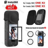 For Insta360 ONE X2 X3 Accessories Camera Tempered Glass Film Screen Protector And Lens Protective Frame Case