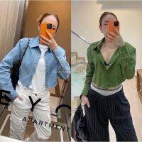 “Crop Jeans”??(490฿ฟรีส่ง) เชิ้ตครอปยีนส์มาแล้วค่า เปิดขายแล้วน้า??? วันที่ใส่ลงคือคนdm เข้ามาถล่มถามเยอะมากๆ