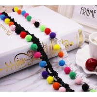 ☑▩ ริบบิ้นประดับพู่ Pom Pom Bobble Trim