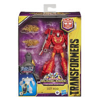 สินค้าขายดี!!! ของเล่น หุ่นยนต์ ทรานฟอร์เมอร์ Transformers Toys Cyberverse Deluxe Class Hot Rod Action Figure ของแท้ ของเล่น โมเดล โมเดลรถ ของเล่น ของขวัญ ของสะสม รถ หุ่นยนต์ ตุ๊กตา โมเดลนักฟุตบอล ฟิกเกอร์ Model