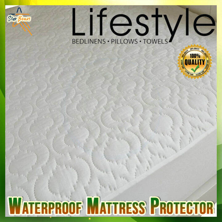 Lifestyle by Canadian Waterproof Mattress Protector Lazada PH