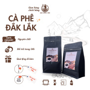 Cà phê Đắk Lắk Rang Xay Hạt Moka S18 Anh Nông Dân - Túi giấy 500g