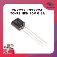 (5 pcs) 2N2222  TO-92 NPN 40V 0.8A